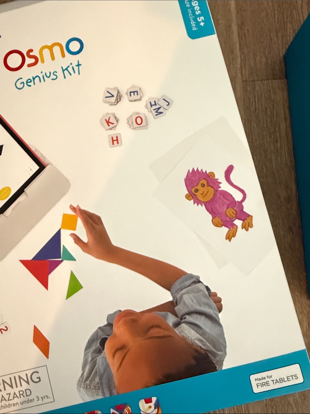 Osmo Genius Kit - Interactive Learning Toy for use with Amazon Fire Tablet